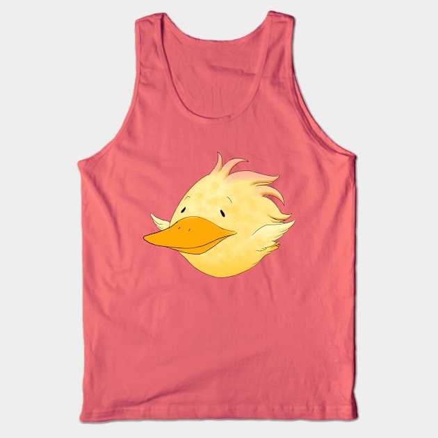 Flying golden birdy ball Tank Top by quenguyen